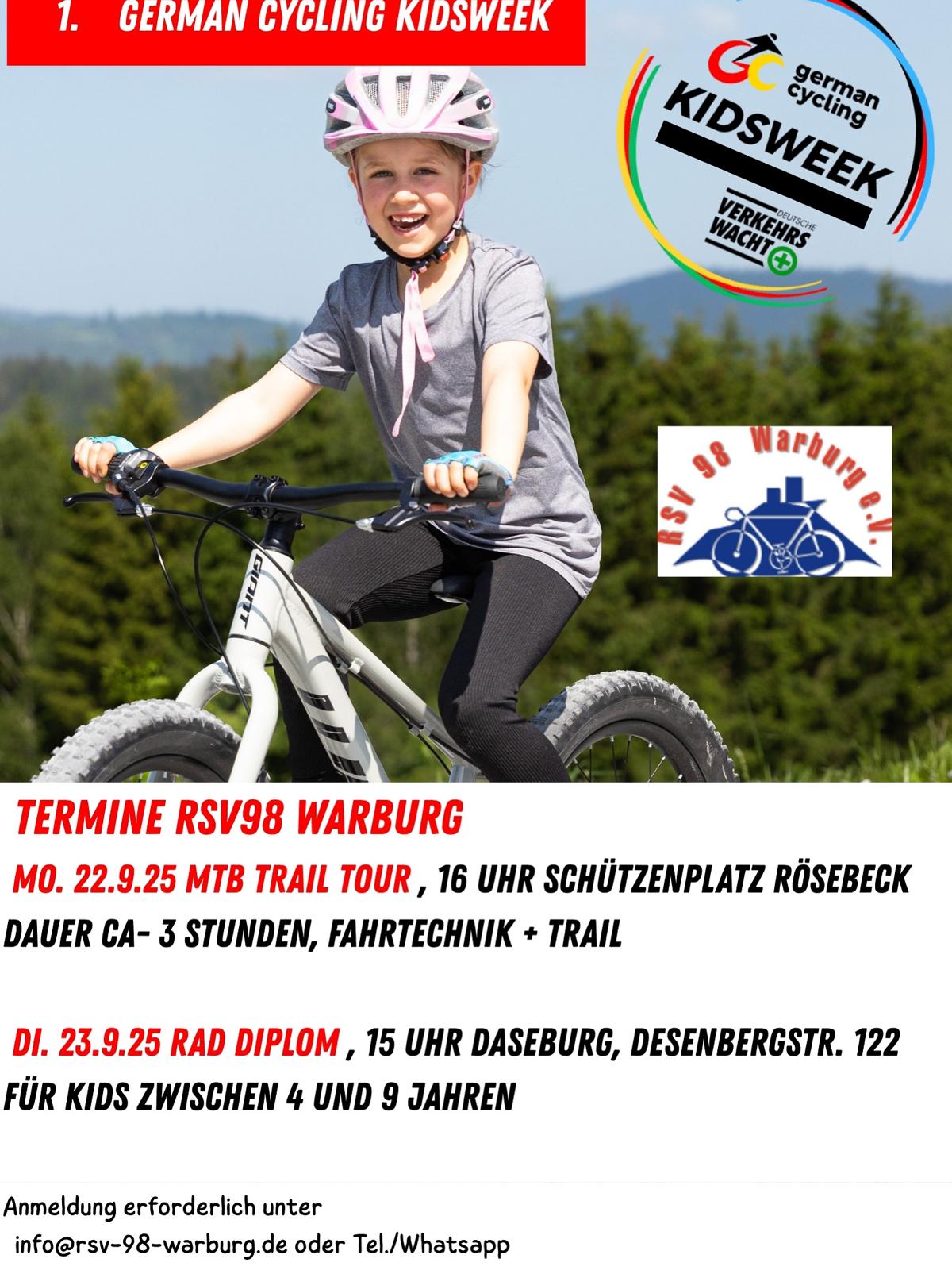 RSV 98 Warburg e.V. - Kids Week 2025